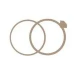 Cropped Icon Jewellink Round White Brown